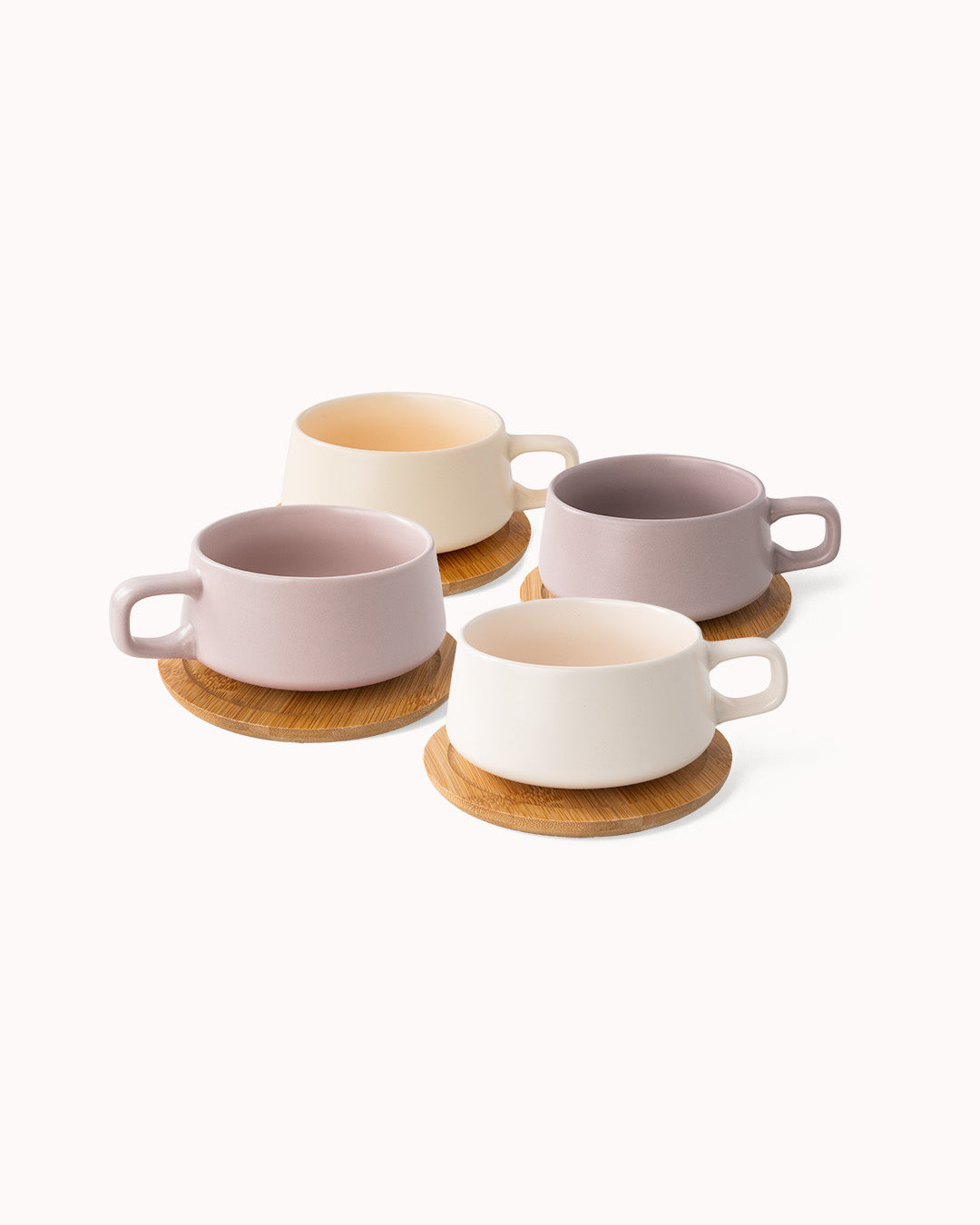 Cappuccinotassen Luxe 4er Set 320 ml