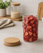 Vorratsglas mit Holzdeckel 1000 ml