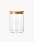 Vorratsglas mit Holzdeckel 1000 ml