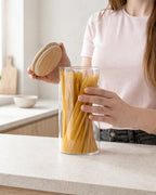 Vorratsglas mit Holzdeckel 1400 ml