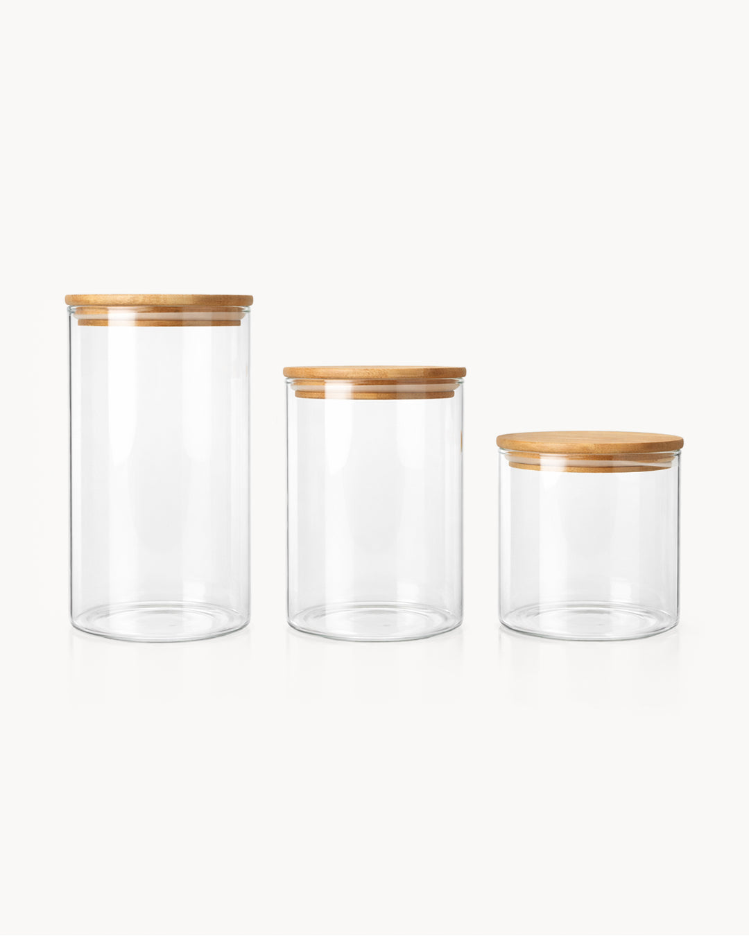 Vorratsglas mit Holzdeckel 1400 ml