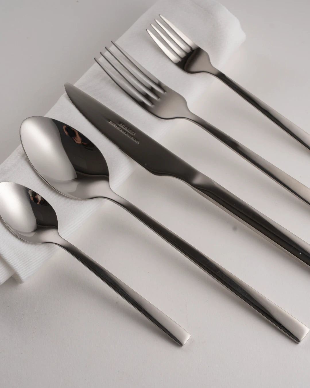 Besteckset Silber aus Edelstahl 18/10
