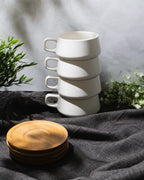 Cappuccinotassen Luxe 4er Set 320 ml
