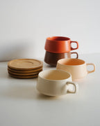 Cappuccinotassen Luxe 4er Set 320 ml