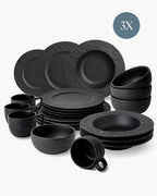 Geschirrset Oasis 60 teilig für 12 Personen Komplettset
