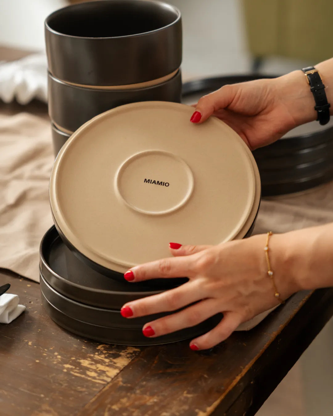 Geschirrset Sierra 24 teilig für 8 Personen