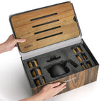 Miamio traditionelles japanisches Teeset 6er Set Keramik 620ml