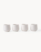 Miamio Espressotassen Luxe 4er Set Keramik 90ml