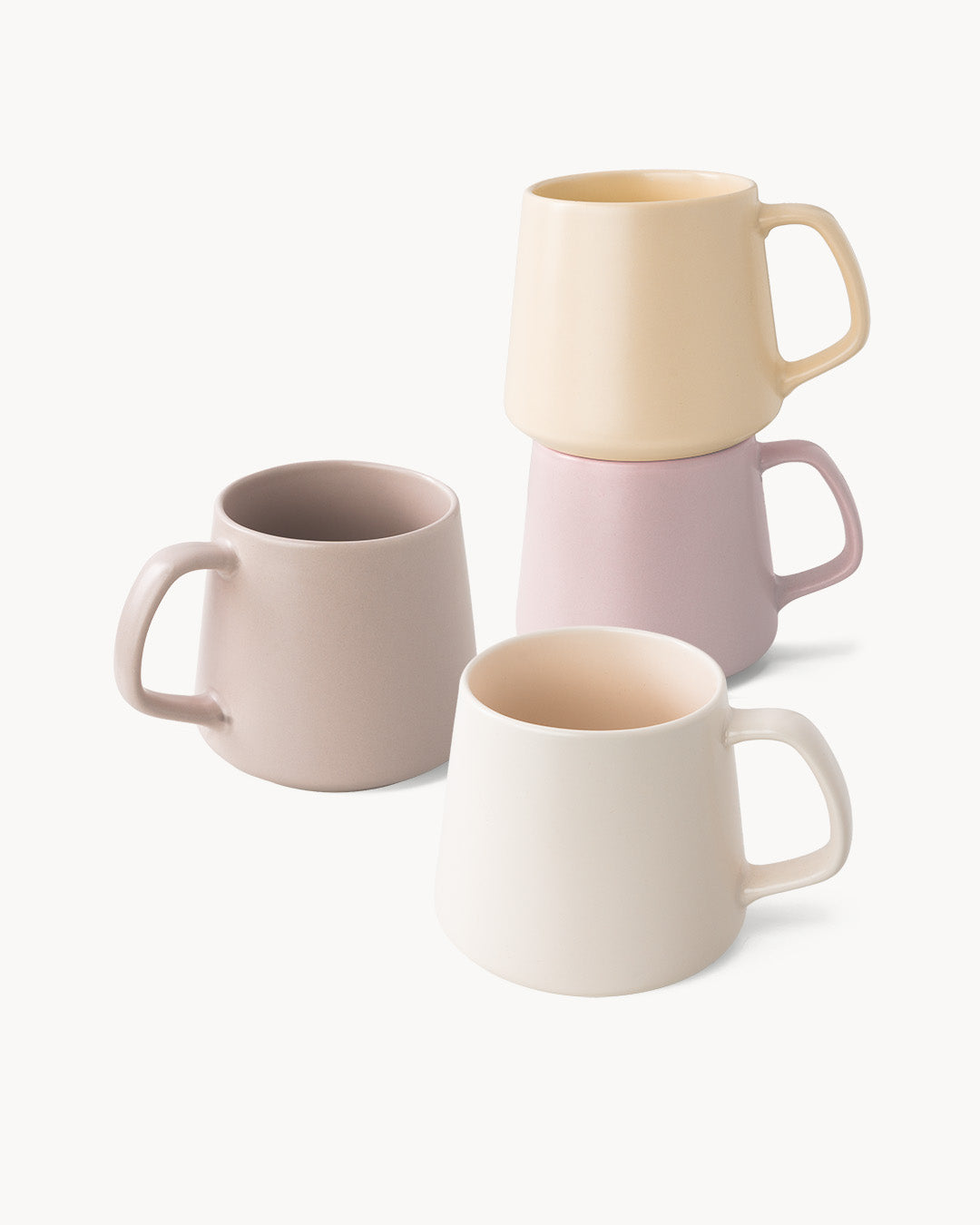 Kaffeetassen Luxe 4er Set 420 ml