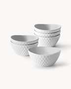 Miamio Schussel Palmanova 6er Set Keramik 800ml