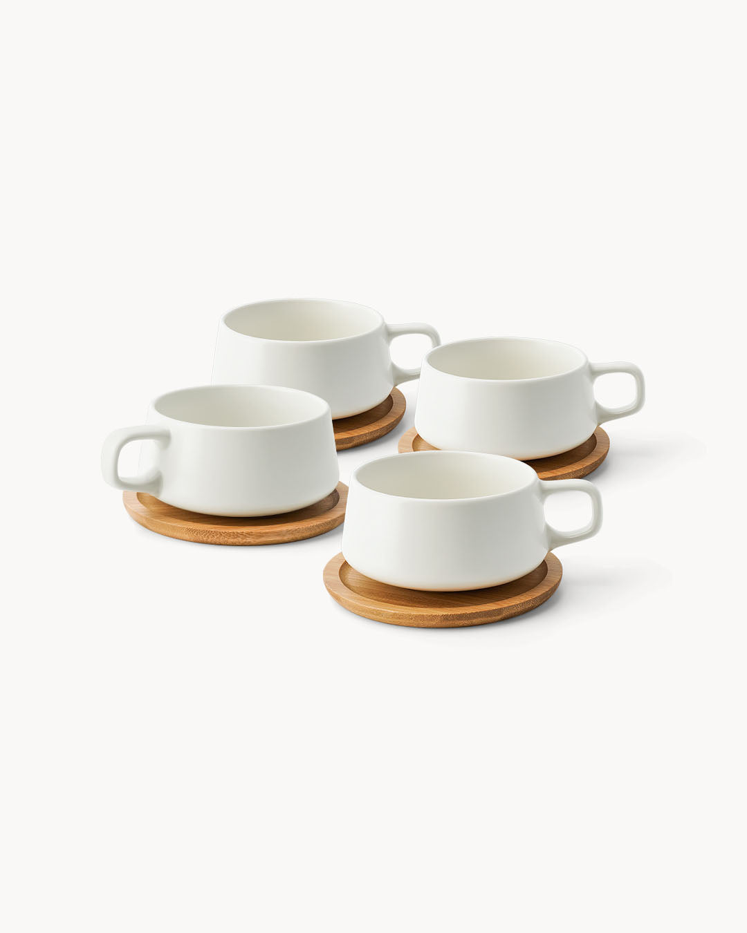 Miamio Teekannen Set Keramik, Tassen und Backformchen Winterzauber Bundle