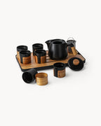 Miamio traditionelles japanisches Teeset 6er Set Keramik 620ml