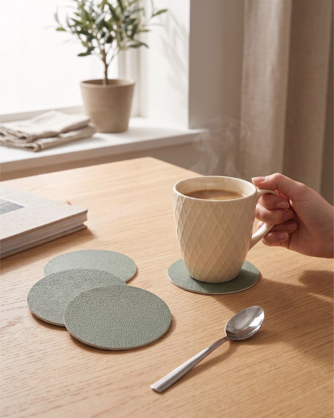 Untersetzer 4er Set 10 cm