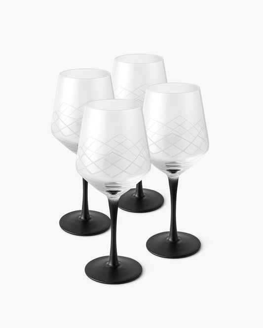 Weißweingläser Crystaluna 4er Set 380 ml