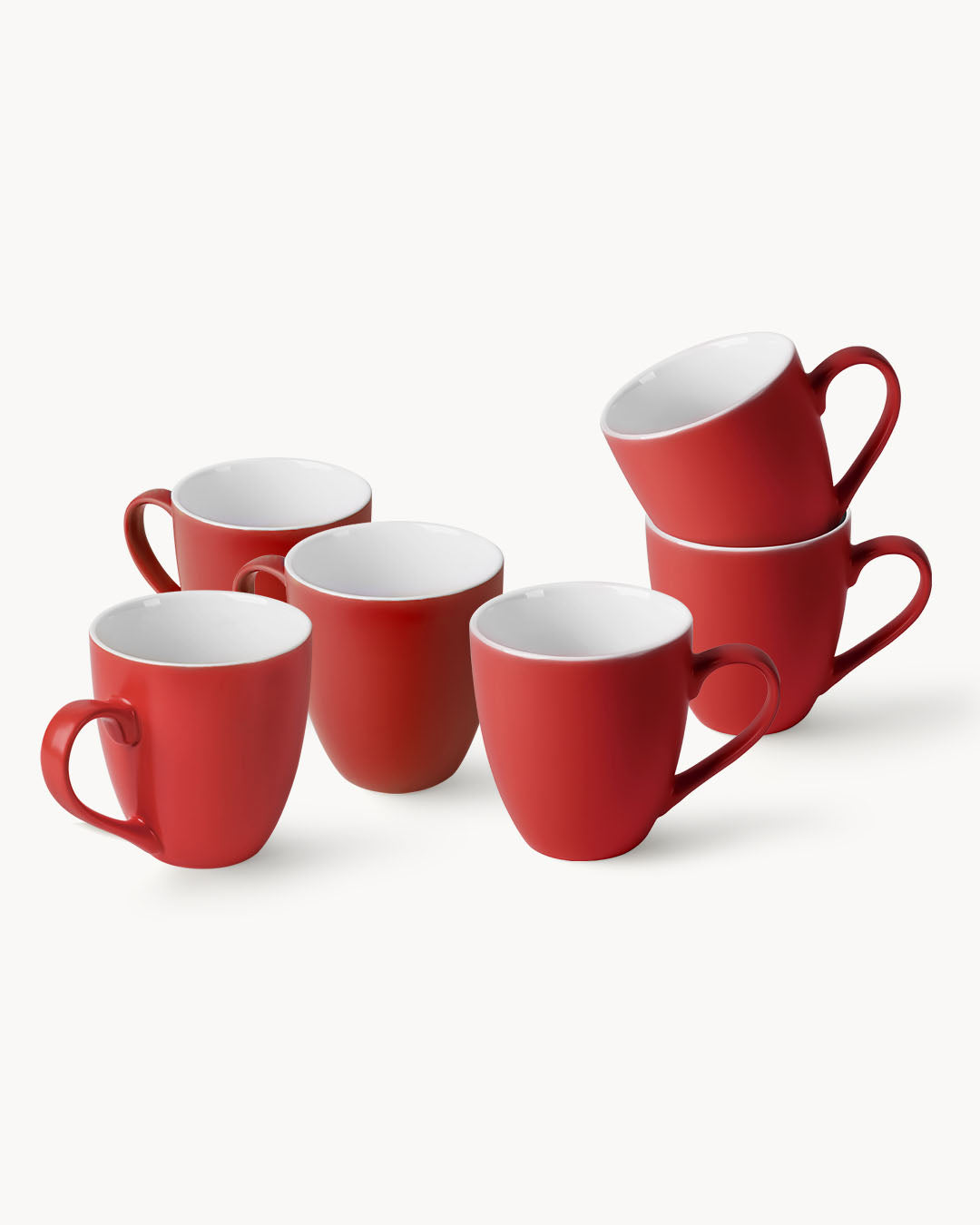 Kaffeetassen Le Papillon 6er Set 350 ml bunt