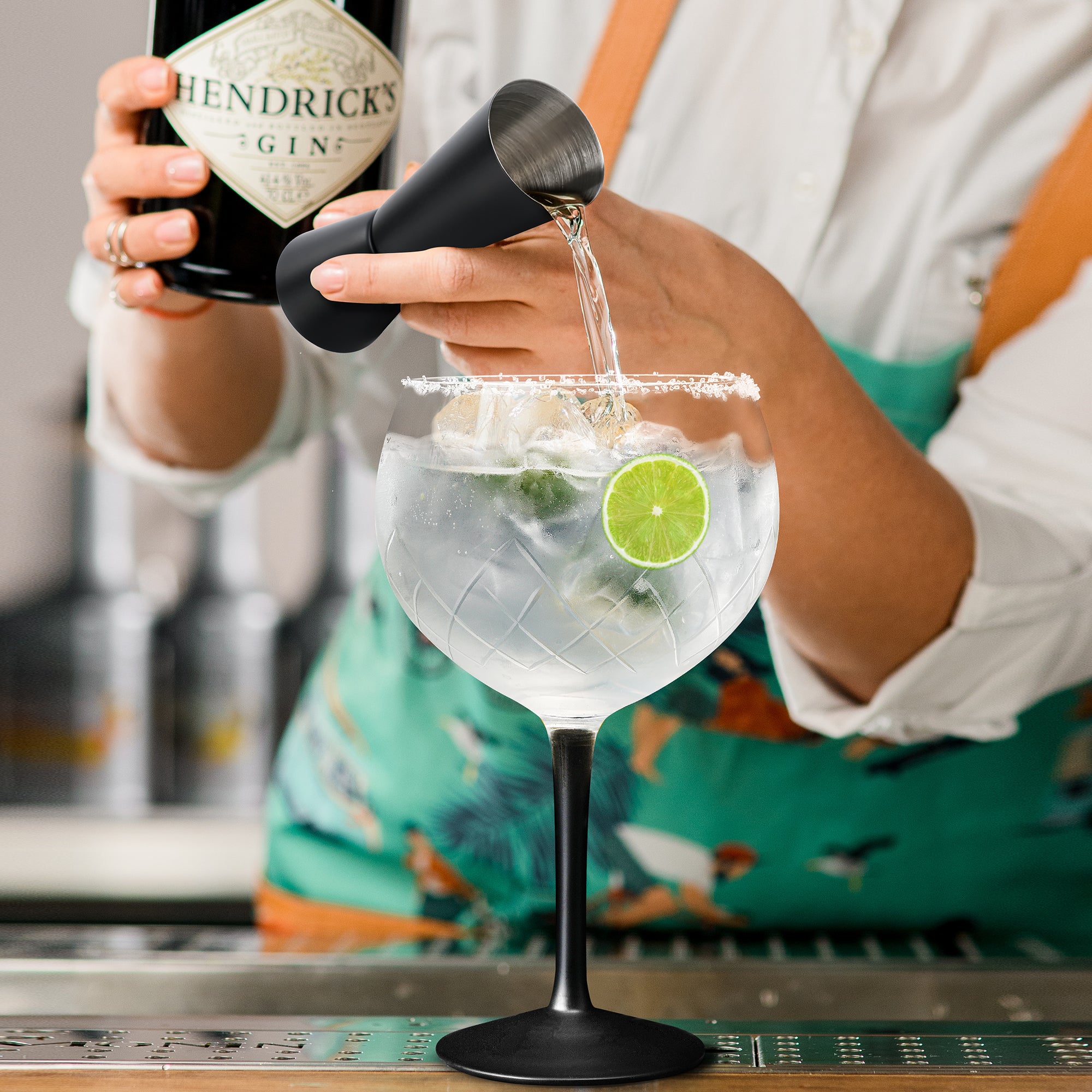 Cocktail-Set : 4 Gin- & 4 Coupe-Gläser